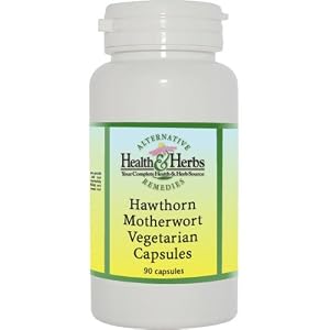 Click here to buy Alternative Health and Herbs Remedies Hawthorn Motherwort Vegetarian Capsules, 90-Count Bottle by ALTERNATIVE Health & Herbs REMEDIES.