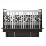 Oilo Modern Berries Standard Crib Set, Brown Oilo Modern Berries Standard Crib Set, Brown