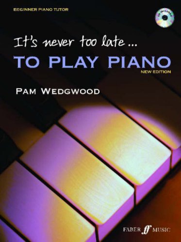 Childrens Toyshop  Books : It's Never Too Late to Play Piano (Tutor book with CD)