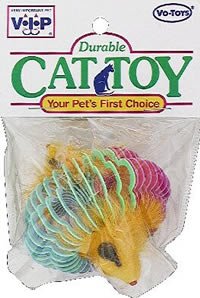 Vo-Toys Mice n Coils Cat Toy