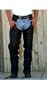 Men's Leather Pocket Chaps, BLACK, Size X-SMALL