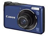 41Gn64WUQML. SL160  Canon PowerShot A2200 Digitalkamera (14,1 Megapixel, 4 fach opt, Zoom, 6,9 cm (2,7 Zoll) Display) blau