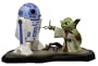 Star Wars Animated Yoda & R2-D2 Maquette SDCC Exclusive [Toy]