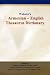 Book Websters Armenian - English Thesaurus Dictionary