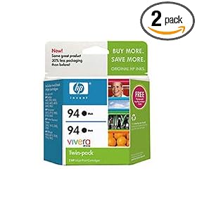 HP 94 Black Twinpack (C9350FN)