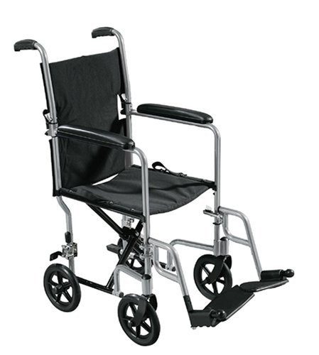 Drive Medical Aluminum Transport Chair, 19
