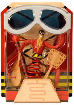  Mattel DC Universe SDCC 2010 San Diego Comic Con Exclusive Action Figure Plastic Man NO Suitcase