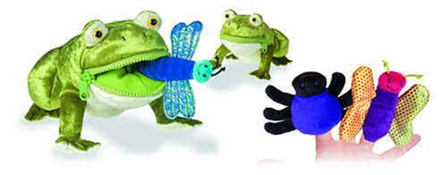 Childrens Toyshop  Toys : Plush Hungry Hops Activity Set 8"