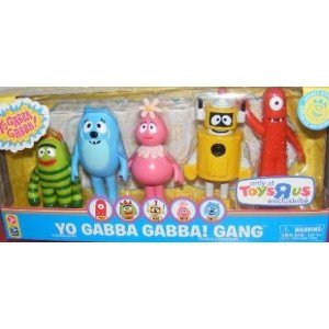 Yo Gabba Gabba Exclusive Vinyl 5-Pack Yo Gamma Gabba! Gang