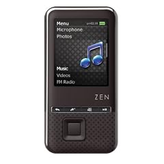 Creative ZEN STYLE 300  MP3-Player 8GB schwarz
