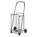 Whitmor 6307-1729-BLK Rolling Utility Cart, Black