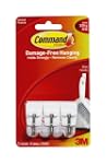Command 17067 Small Wire Hooks, 3 Hoo...