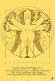 Poster Die Simpsons Homer Simpson Universalis Anatomie des Menschen Da Vinci Anatomy - Maxiposter - Groesse 62 x 93 cm