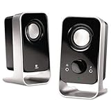 New Logitech LS11 2.0 Stereo Speaker System Sleek Compact Innovative Cable  ....