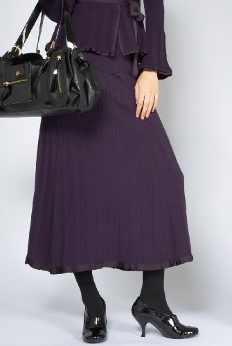 Per Una Speziale Mix Ribbed Knit Skirt