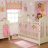 Bubblegum Jungle 10 Piece Crib Bedding Set by Bananafish