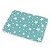 MBJERRY Infant Waterproof Urine Mat Cover Burp Changing Pad Protector Breathable for Children or Adults (XL, Fantasy Stars)