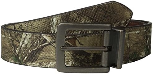 RealTree CamoMen's Reversible Leather Brass Belt