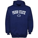 Penn State Nittany Lions Navy Blue Arch Logo Hoody Sweatshirt