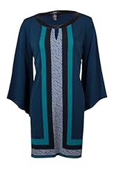 Cocktail Short General Print Faux-Leather/Jersey/Polyester/Spandex Tunic/Mini Dress 