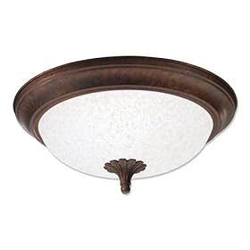 Good Earth Lighting G4315-ABZ-I Barrington One Light Flush Mount Ceiling Fixture with... by Good Earth Lighting