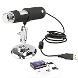 400X USB 2MP Digital Microscope with Handsfree Stand for Education Industrial Biological Inspection