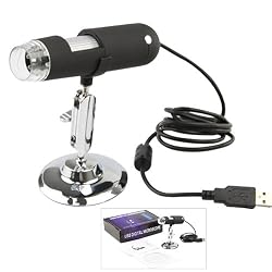 400X USB 2MP Digital Microscope with Handsfree Stand for Education Industrial Biological Inspection