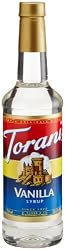 Torani Syrup, Vanilla, 25.4-Ounce Bottles (Pack of 3)