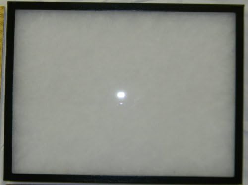 160BK Display Frame with Glass Top