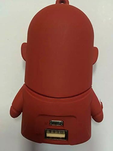 Caraguez 8800 mAh Iron Man Action Figures Cartoon mobilephone Charging Treasure Universal Power Bank Expression Pattern Cute Mini Portable Charger Travel Charger for iPhone 6 plus iPhone 5 5S 5C 4S 4; iPad Air 4 3 2 Mini;Samsung Galaxy S5 S4 S3 S2 Note HTC Blackberry
