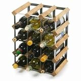 Traditional Wooden Wine Racks - Pine (3x4 Hole [16 Bottles])
