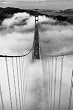 (24x36) Misty Morning (Golden Gate Bridge) Art Poster Print