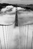 (24x36) Misty Morning (Golden Gate Bridge) Art Poster Print