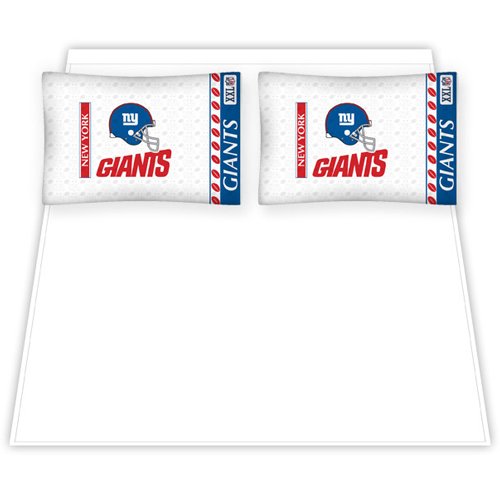 New York Giants Sheet Set - Full Bed