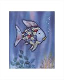 The Rainbow Fish Thinking of Octopus' Advice by Marcus Pfister poster print,15.8 in. x 19.5 in.