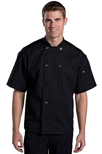 Ed Garments Ten Button Thermometer Pocket Chef Coat