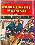 Eddie Giacomin autographed Sports Illustrated Magazine (New York Rangers)