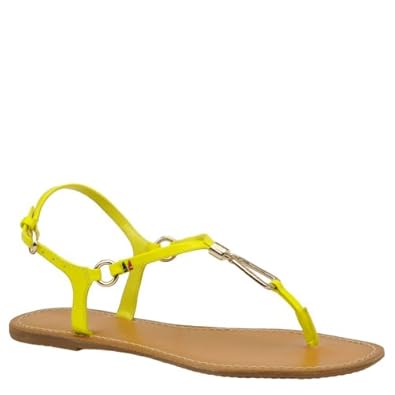 Amazon.com: Tommy Hilfiger Leuca Women's Sandals Yellow Size 7 M: Shoes