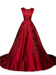 Satin Lace Prom Dress/Wedding Dress 