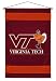 Virginia Tech Hokies Sideline Wall Hanging (29x45) NCAA