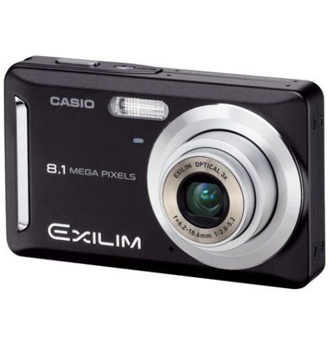 Casio EXILIM EX-Z9 BK Digitalkamera (8 Megapixel, 3-fach opt. Zoom, 2,6