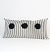 Glenna Jean Zelda Pillow - Rectangular ( stripe with 3 dots )