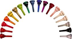 Kelly Large Shank 51D Trombone Mouthpiece, Crystal Clear