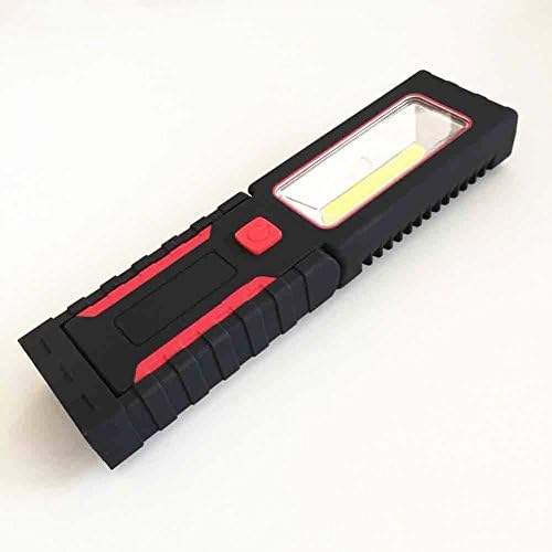 Led Work Light 3W COB Portable Rechargeable Garage LED Work Lights Flashlight Led Inspection Lamp with Dual Mode and Build in lithium battery,with Adjusting Stand.