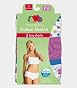 Fruit of the Loom 3pk Cotton Stretch Assorted Boyshort