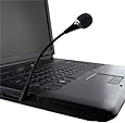 Insten&reg; VOIP / SKYPE Mini Flexible Microphone - Black