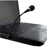 Insten&reg; VOIP / SKYPE Mini Flexible Microphone - Black