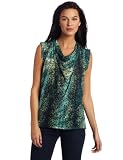 41GniYIOOaL. SL160  Kenneth Cole Womens Kaleidoscope Printed Tee