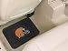 A Set of 2 NFL Universal Fit Rear Vinyl Utility Floor Mats - Cleveland Browns