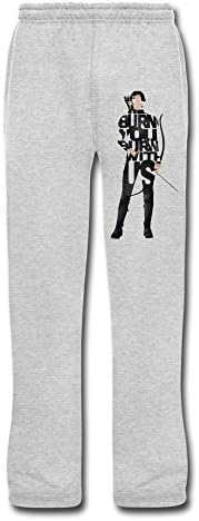 LQYG Hunger Men's Sports Trousers.Trouser Fashion Pants Ash XL